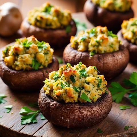 stuffed mushrooms