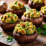 stuffed mushrooms