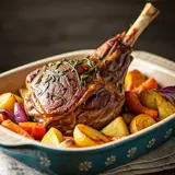 stewed leg of mutton