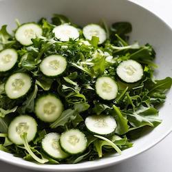 Green Salad with Cucumber